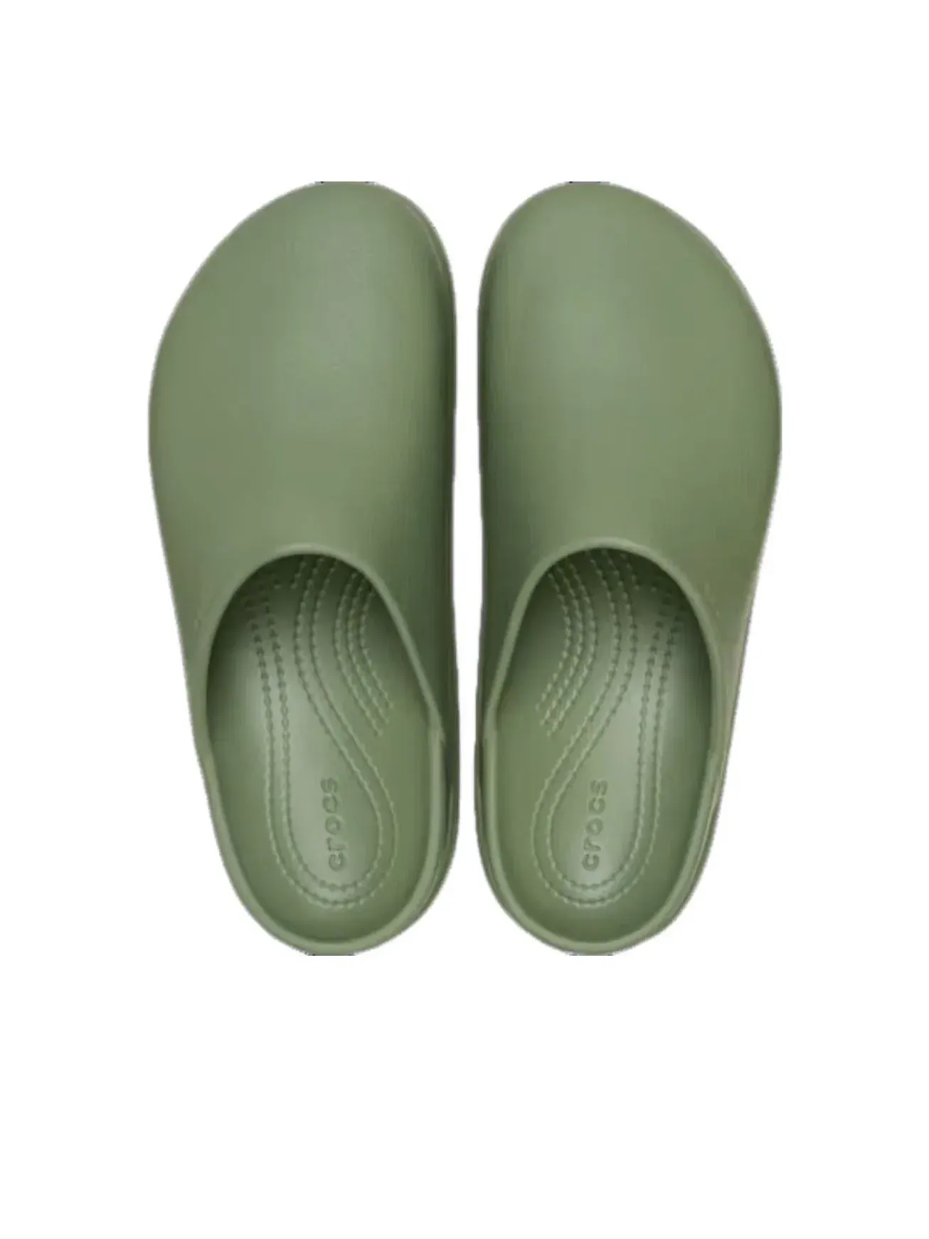 Сабо Crocs Dylan Platform Clog 'Cargo' 209869-3BX — изображение 3 из 5, зеленый