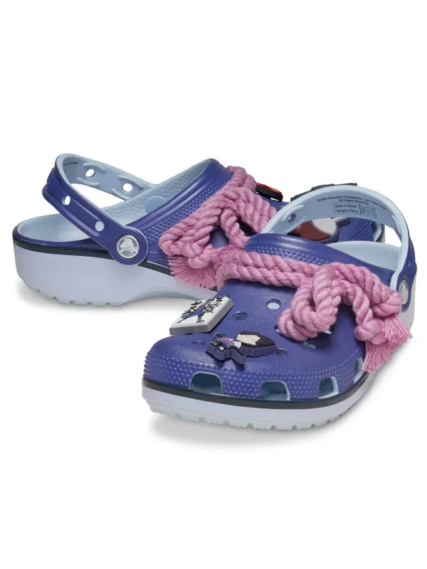 Сандалии x naruto shippuden classic clog 'sasuke' Crocs — изображение 2 из 4, фиолетовый