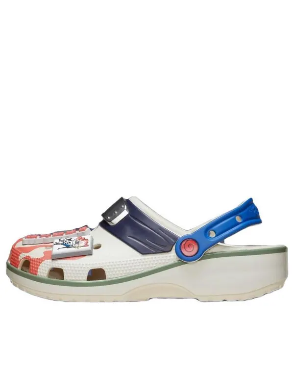 Сандалии x naruto shippuden classic clog 'minato namikaze' Crocs — изображение 1 из 4, бежевый/мульти