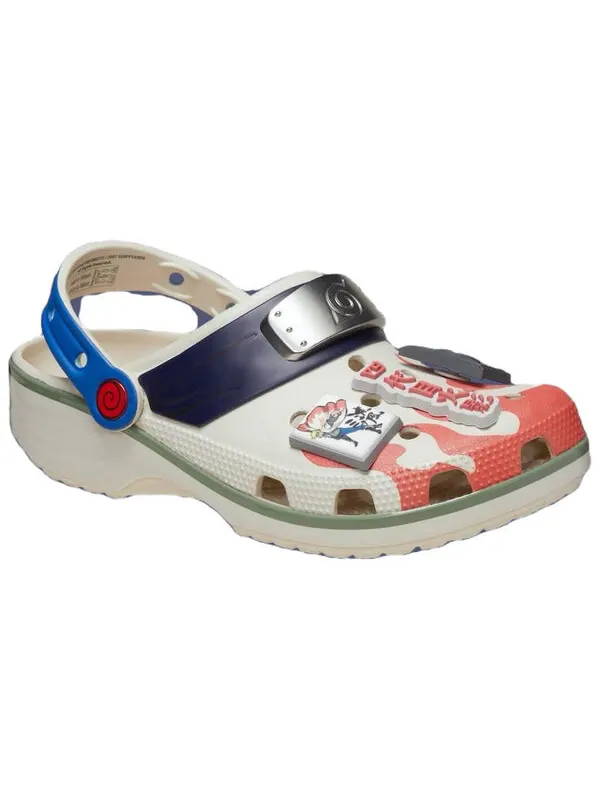 Сандалии x naruto shippuden classic clog 'minato namikaze' Crocs — изображение 3 из 4, бежевый/мульти