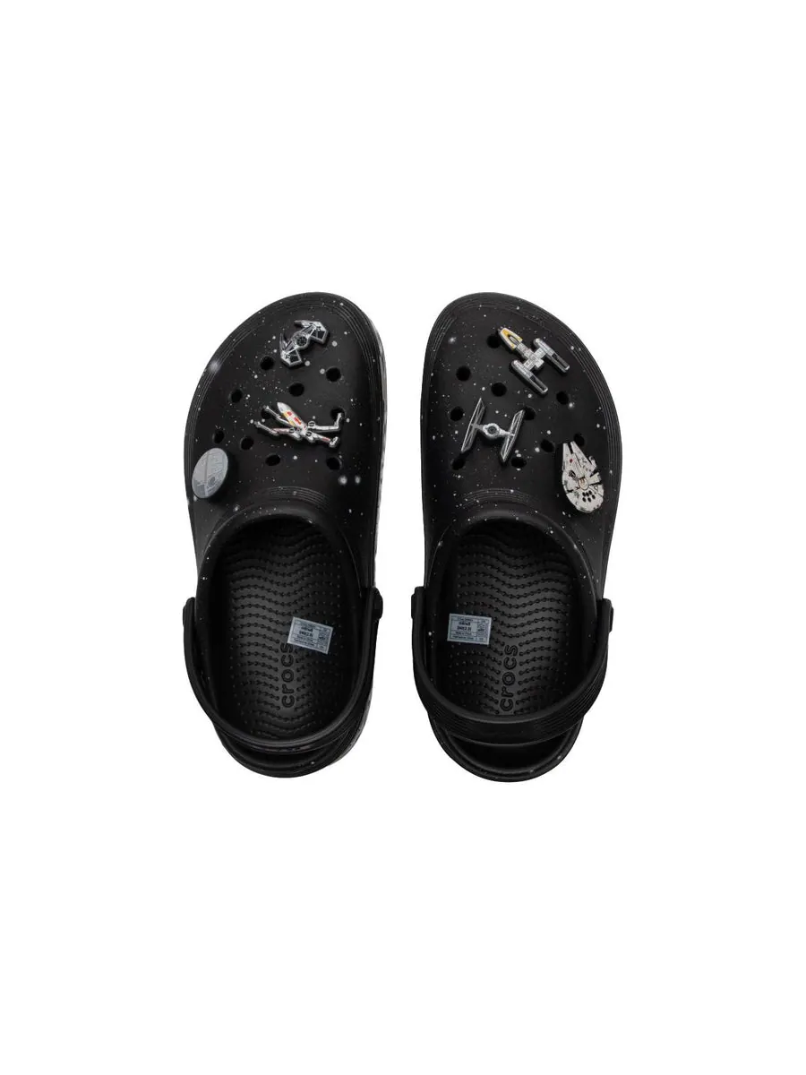 Сандалии Crocs x Star Wars Off Court Clog 'The Galaxy' — изображение 2 из 5, черный