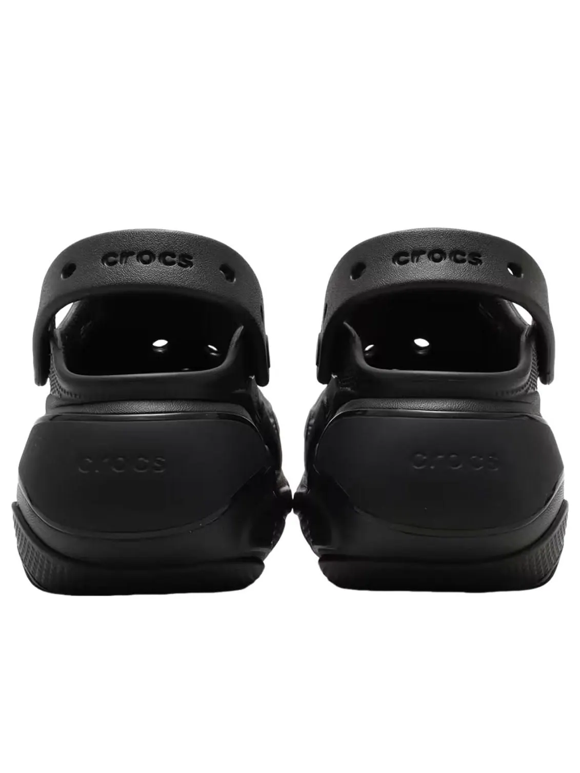 Crocs Bubble Crush Clog 'Triple Black' — изображение 5 из 6, черный