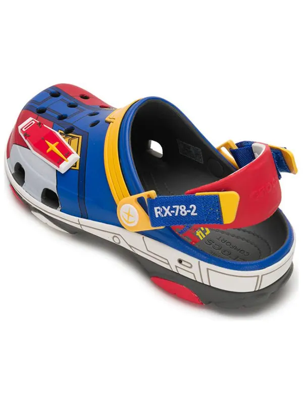 Сандалии x gundam all-terrain clog 'rx-78-2' Crocs — изображение 2 из 4, серый