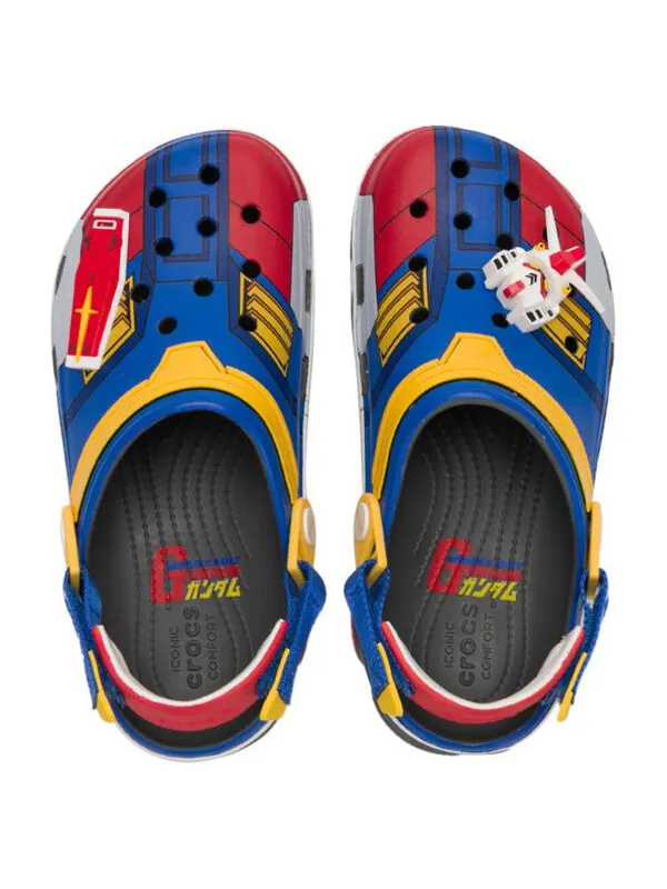 Сандалии x gundam all-terrain clog 'rx-78-2' Crocs — изображение 4 из 4, серый