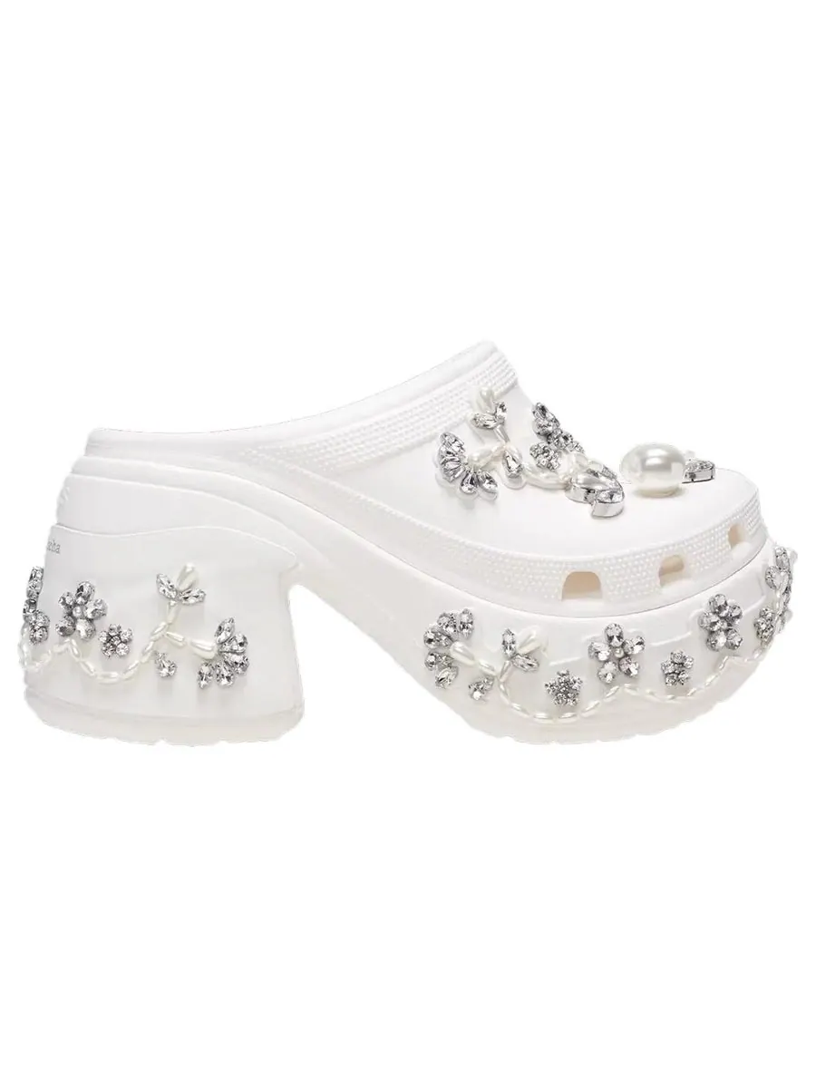 Сандалии Crocs x Simone Rocha Siren Clog 'White' — изображение 2 из 6, белый