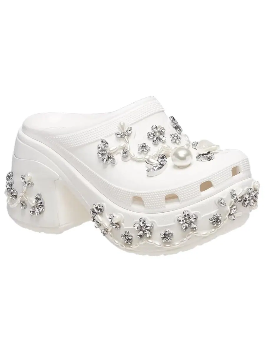 Сандалии Crocs x Simone Rocha Siren Clog 'White' — изображение 3 из 6, белый