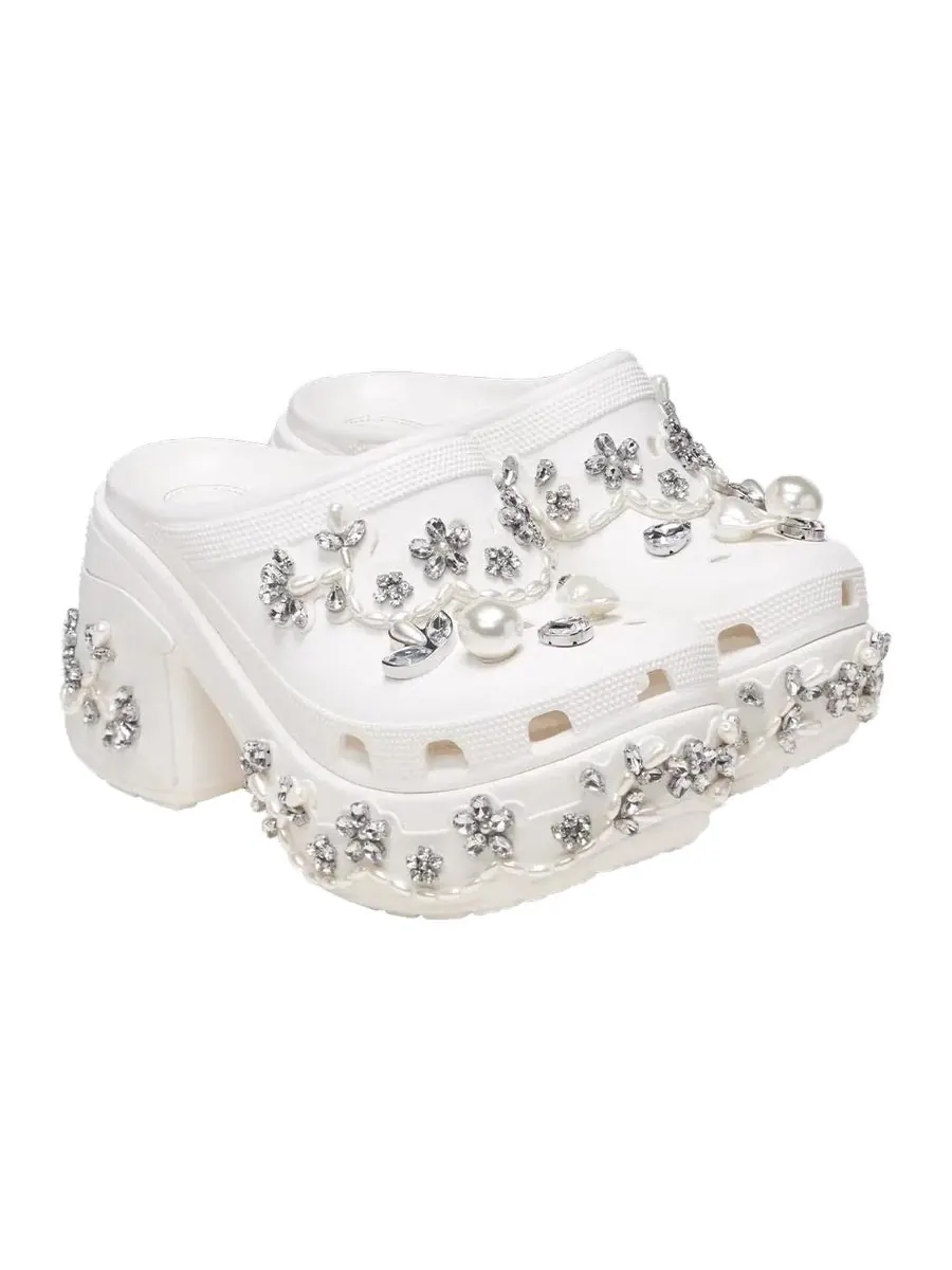Сандалии Crocs x Simone Rocha Siren Clog 'White' — изображение 4 из 6, белый