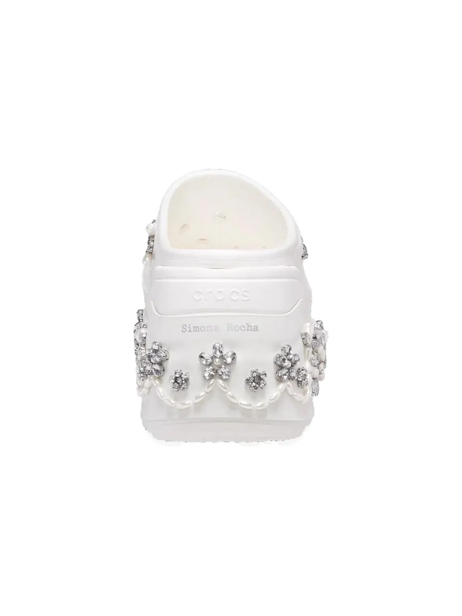 Сандалии Crocs x Simone Rocha Siren Clog 'White' — изображение 6 из 6, белый