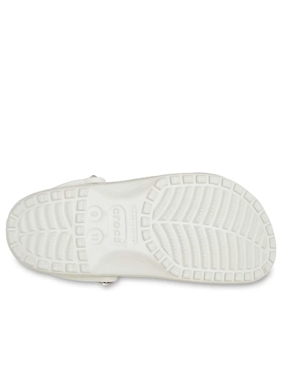 Сандалии Crocs x Swarovski Classic Clog 'Ivory' — изображение 6 из 6, бежевый