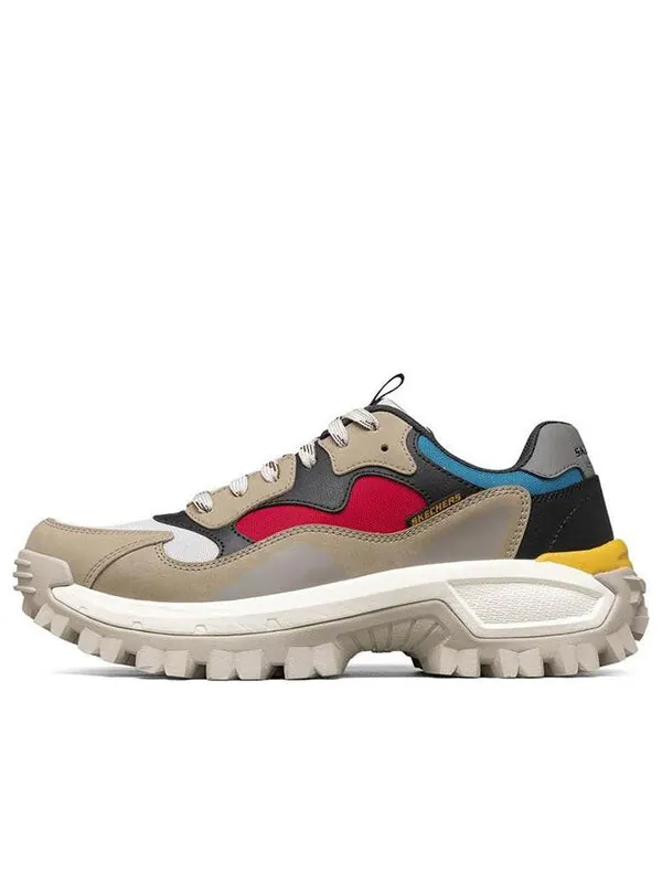 Кроссовки trekson low-top brown/red/blue Skechers — изображение 1 из 4, коричневый/красный/синий