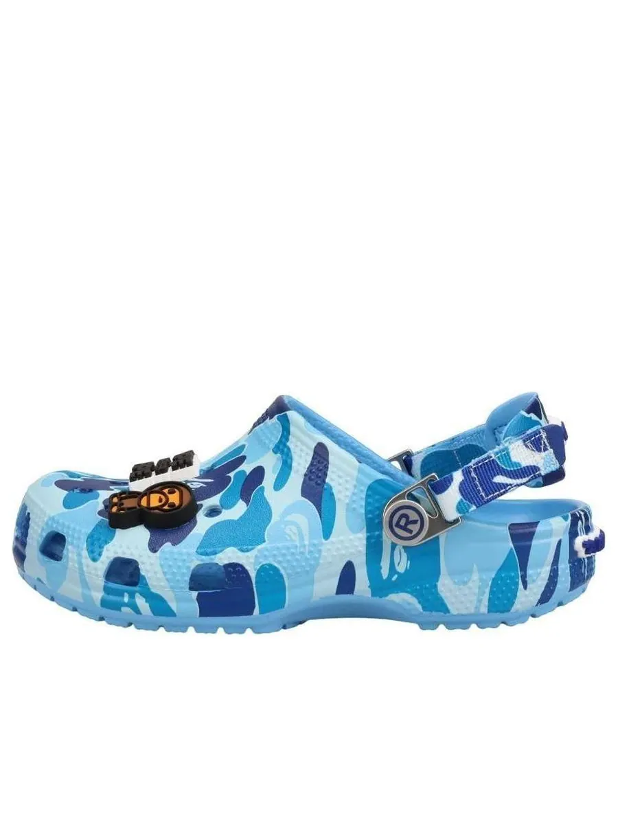 Сандалии (GS) Crocs x A Bathing Ape Clog 'Oxygen' — изображение 1 из 6, синий