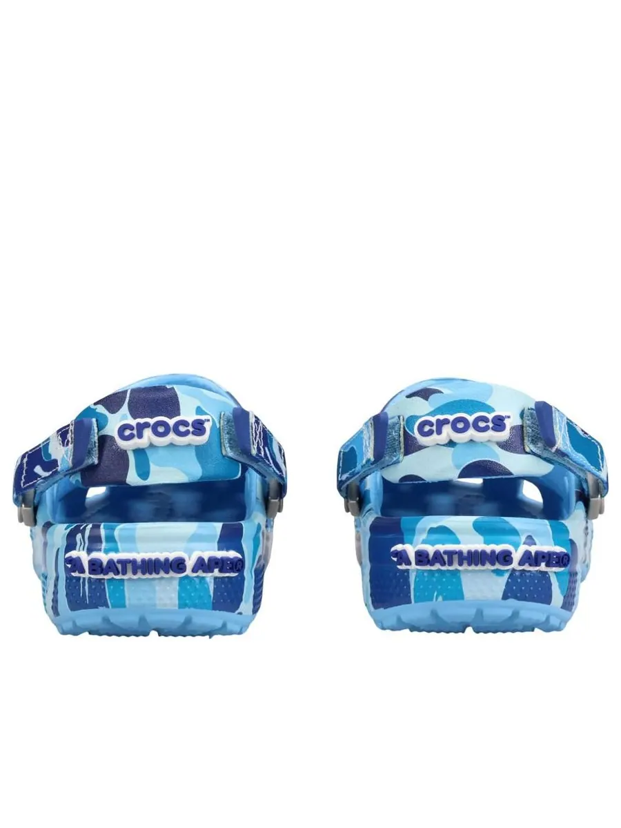 Сандалии (GS) Crocs x A Bathing Ape Clog 'Oxygen' — изображение 5 из 6, синий