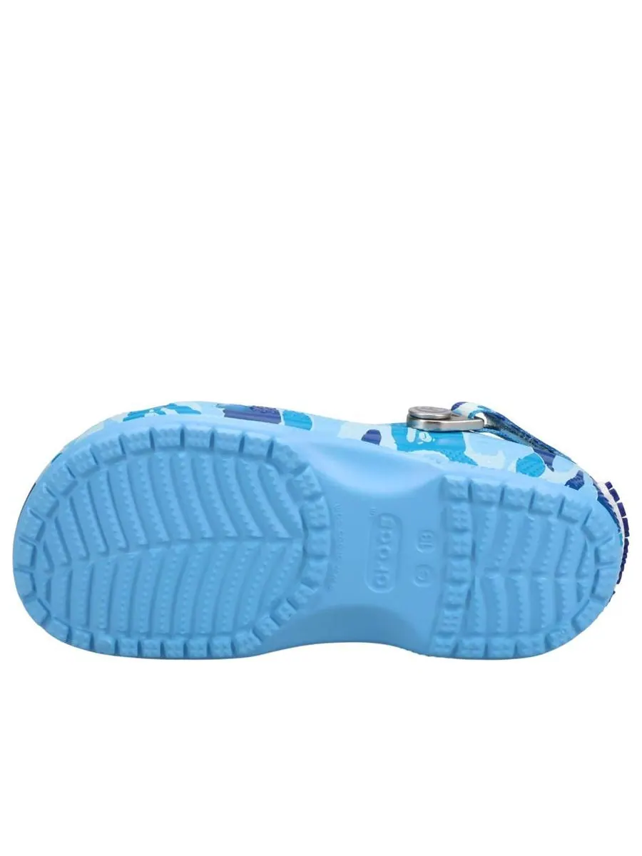 Сандалии (GS) Crocs x A Bathing Ape Clog 'Oxygen' — изображение 6 из 6, синий