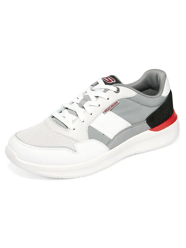Кроссовки lattimore shoes 'white green black' Skechers — изображение 3 из 4, белый/зеленый/черный