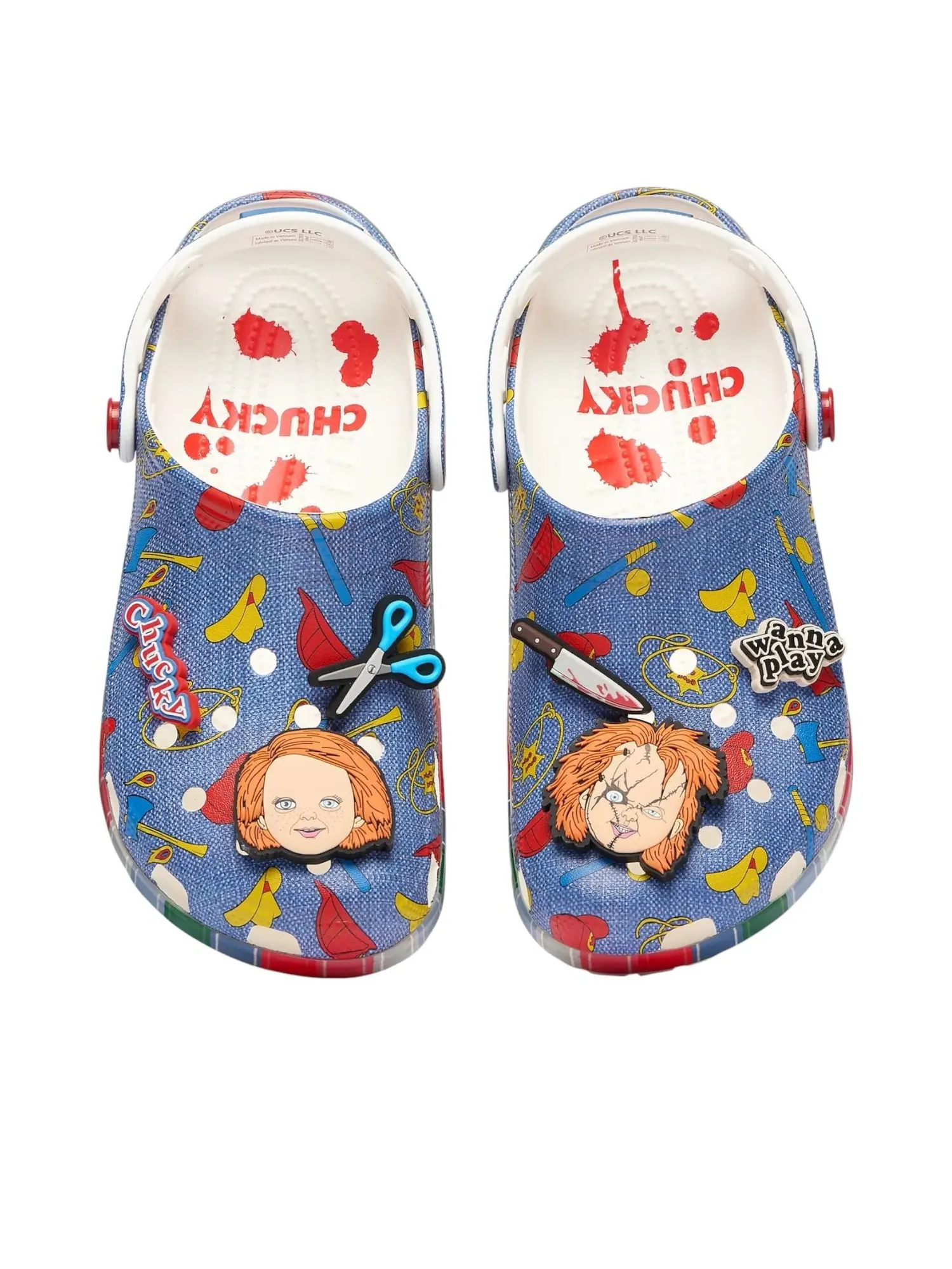 Сандалии Crocs Classic Clog 'Chucky' — изображение 2 из 3, мульти