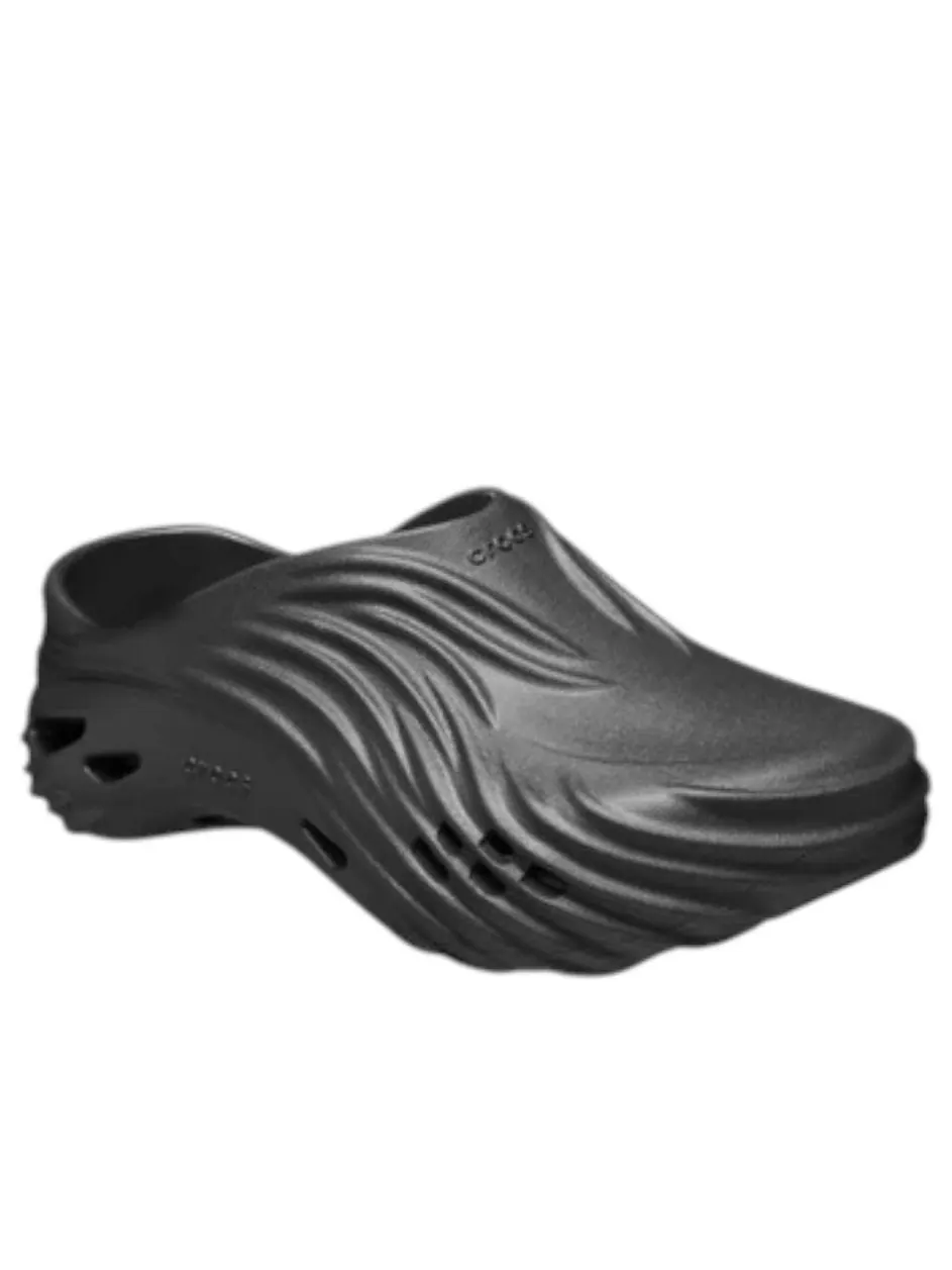 Crocs Echo Wave 'Black' — изображение 2 из 4, черный