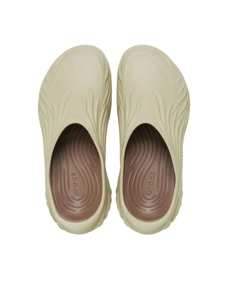 Сандалии Crocs Echo Wave Clog 'Moth' — изображение 3 из 5, зеленый