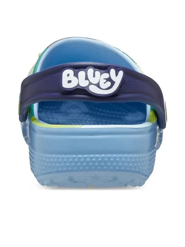 (GS) Классические сабо Crocs 'Bluey' — изображение 4 из 6, синий