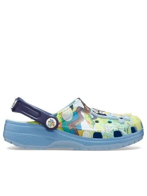 (GS) Классические сабо Crocs 'Bluey' — изображение 6 из 6, синий