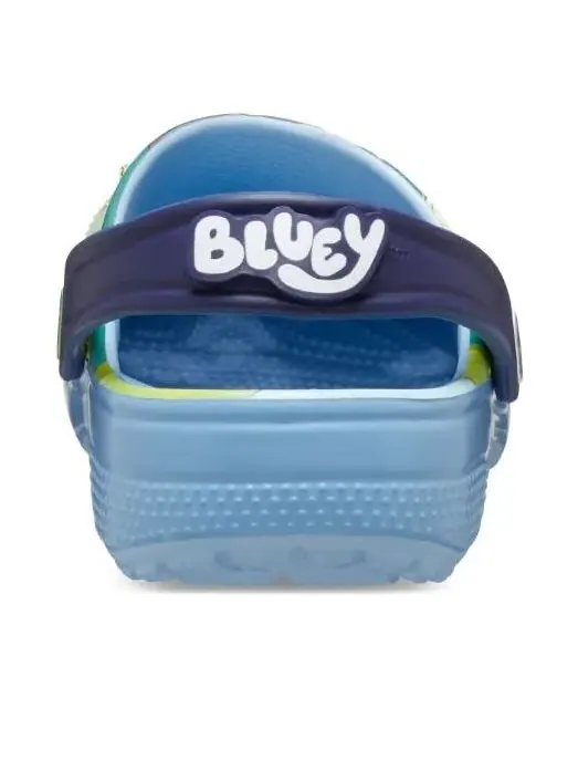 (TD) Классические сабо Crocs 'Bluey' — изображение 5 из 6, синий/мульти