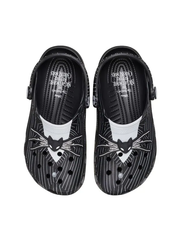 Кроссовки clog 'nightmare before christmas classic' Crocs — изображение 4 из 4, черный/мульти