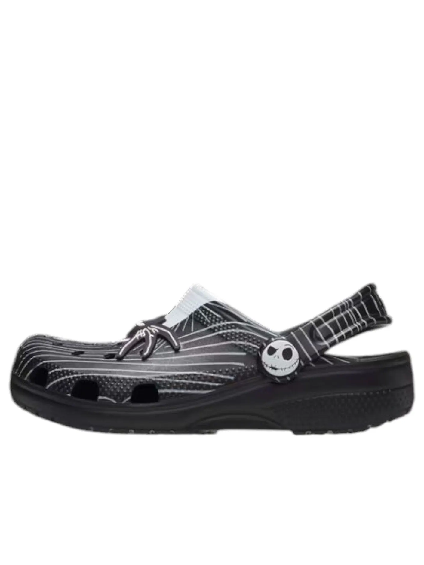 (GS) Классические сабо Crocs «Джек Скеллингтон: Кошмар перед Рождеством» — изображение 1 из 6, черный