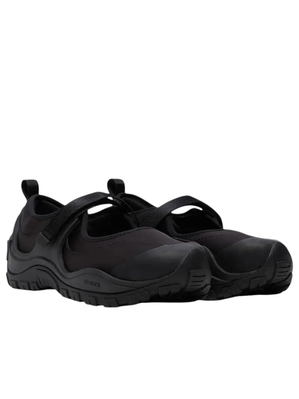 (WMNS) Crocs Terre Ballet Core 'Triple Black' — изображение 2 из 4, черный