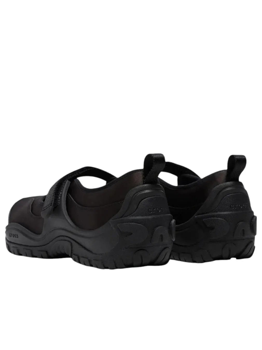 (WMNS) Crocs Terre Ballet Core 'Triple Black' — изображение 3 из 4, черный