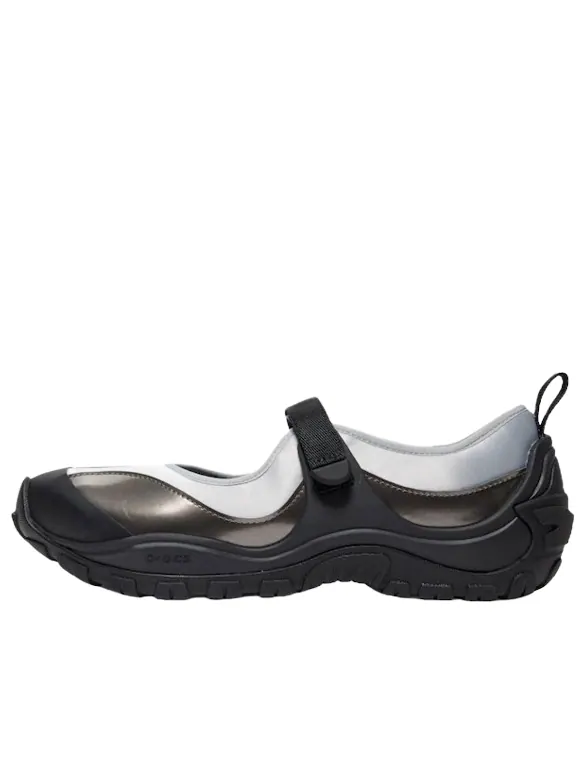 (WMNS) Crocs EXP Terre Ballet 'Gunmetal Black' — изображение 1 из 6, черный