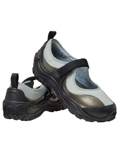 (WMNS) Crocs EXP Terre Ballet 'Gunmetal Black' — изображение 2 из 6, черный