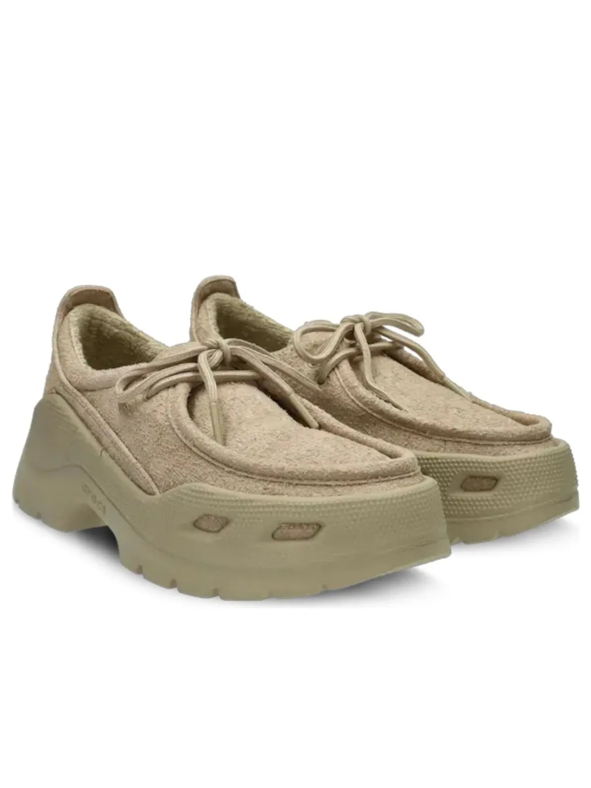 Сабо Crocs EXP Gallery Shoe 'Bark' — изображение 2 из 5, бежевый