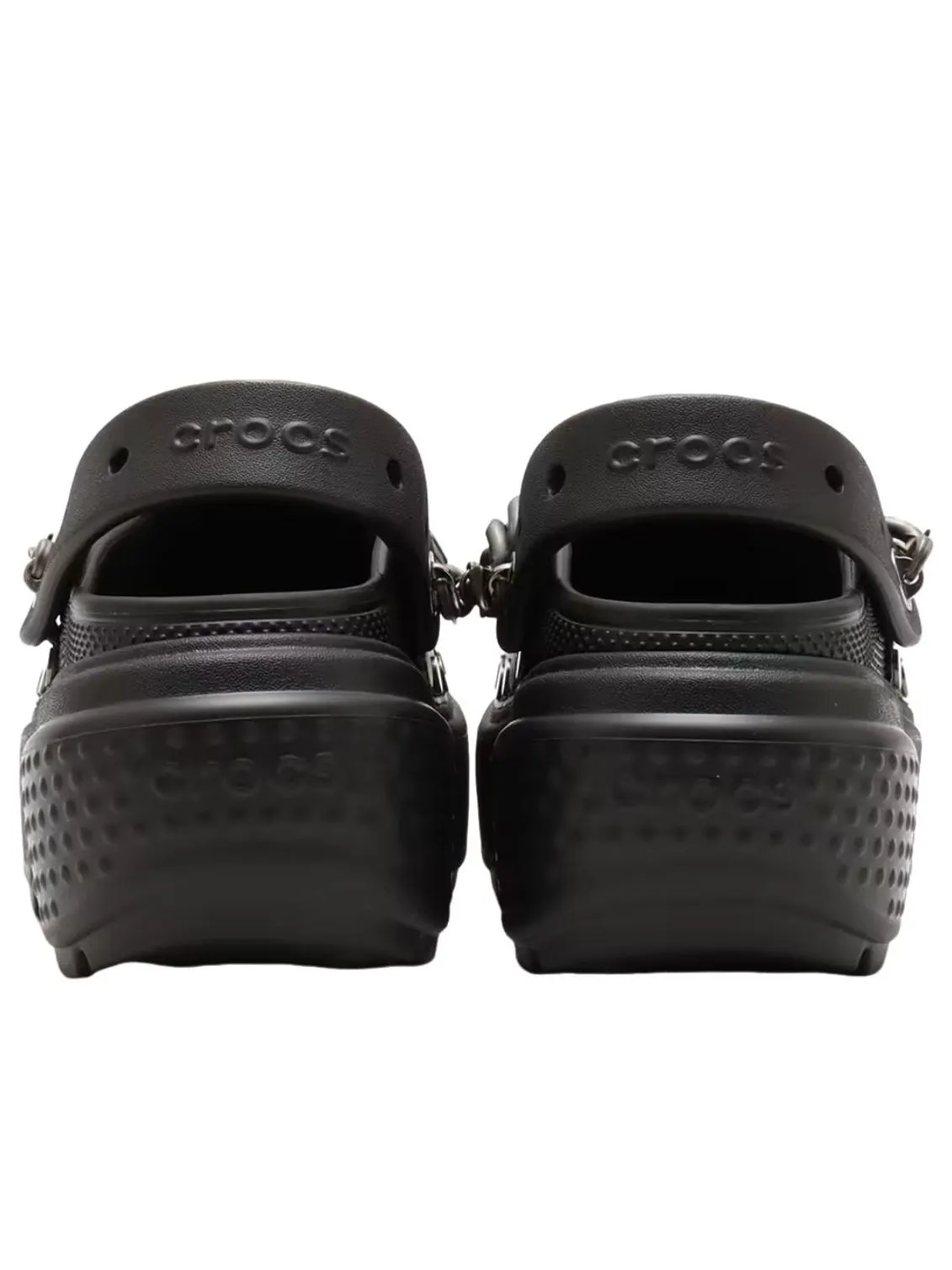 Crocs Stomp Embellished Clog 'Black' — изображение 4 из 6, черный
