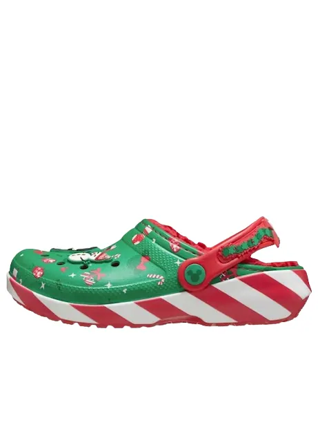 (GS) Классические сабо Crocs на подкладке «Disney Mickey Mouse Holiday» — изображение 1 из 5, мульти
