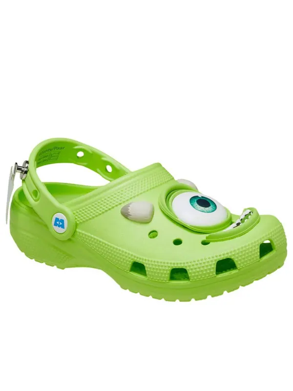 Сандалии x monsters inc. classic clog Crocs — изображение 2 из 4, зеленый