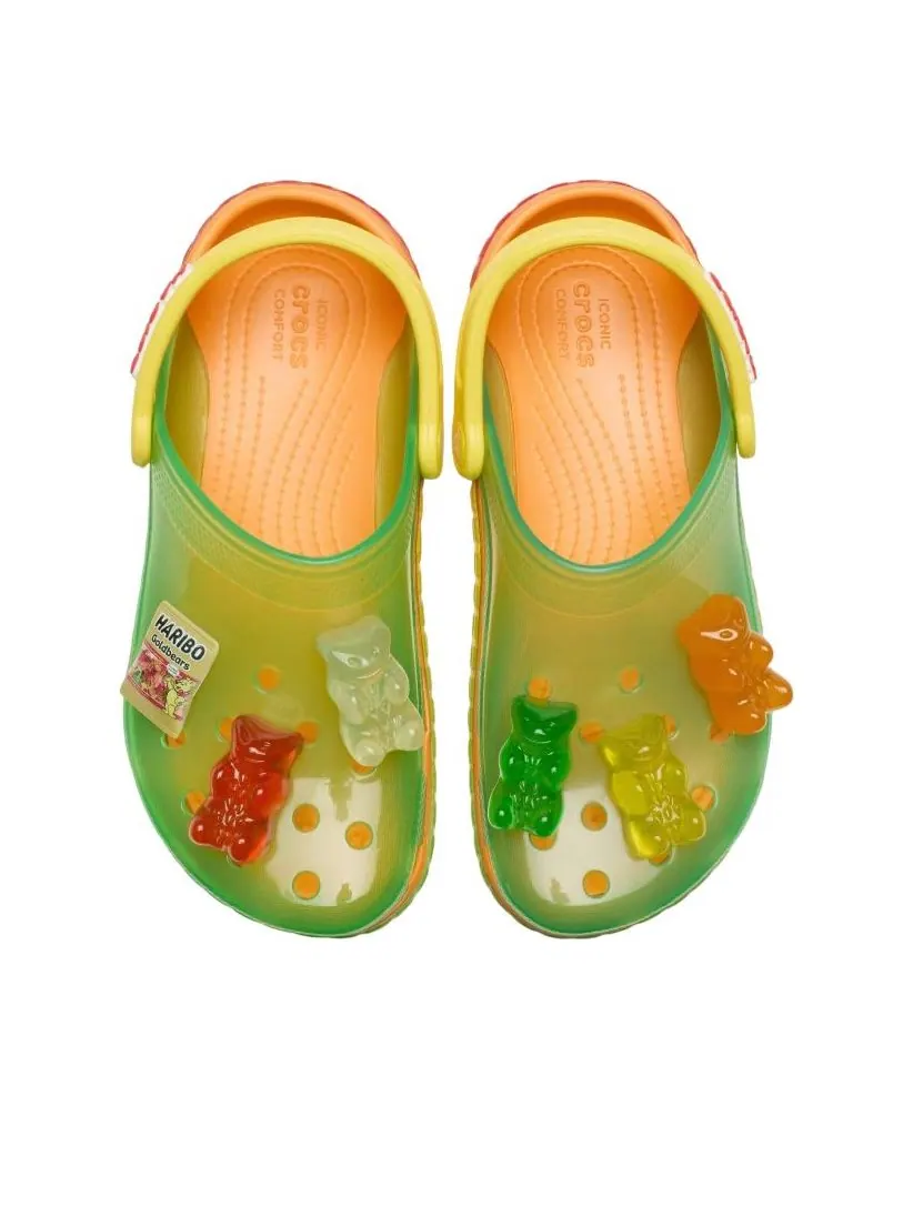 Сандалии Crocs x Haribo Clog 'Gummy Bear' — изображение 4 из 6, мульти
