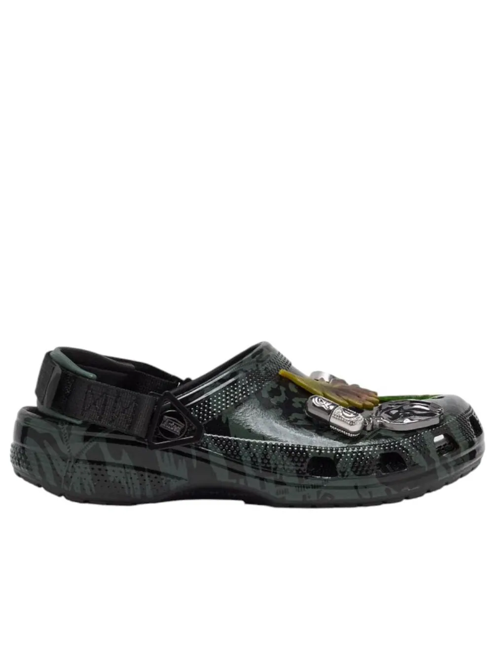 Crocs x Aries Classic Clog 'Black' — изображение 2 из 6, черный