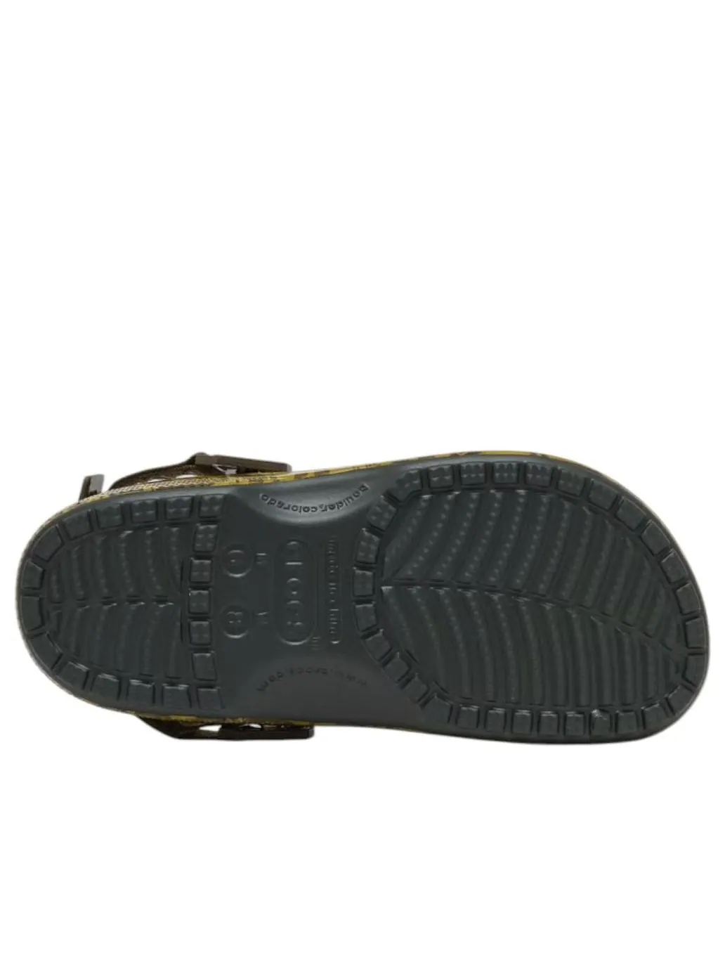 Сабо Crocs x Aries Classic Clog 'Dark Algae' — изображение 4 из 6, оливковый зеленый