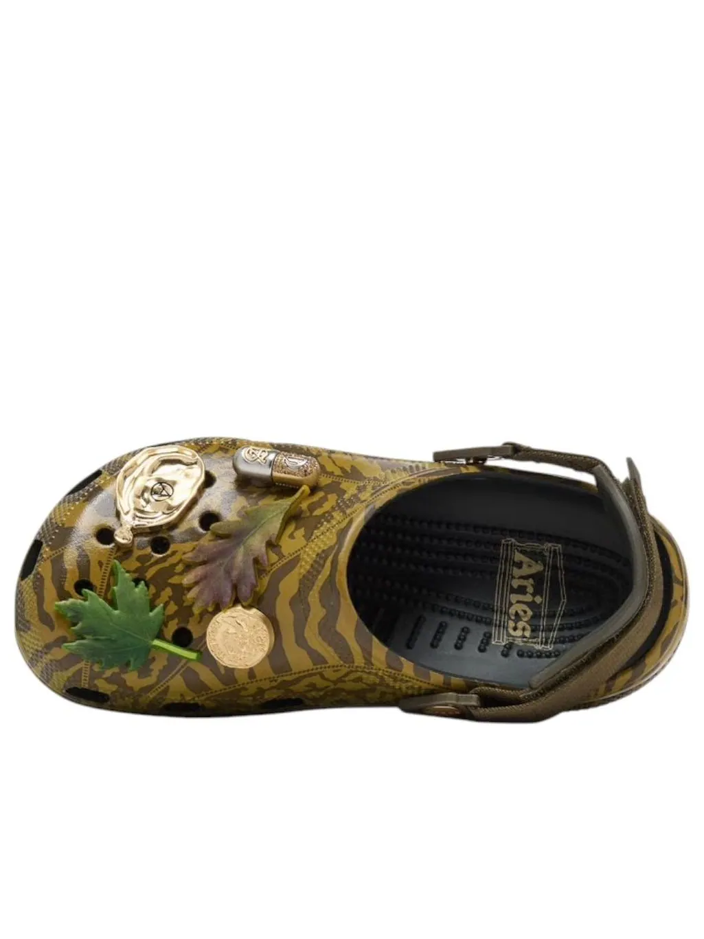 Crocs x Aries Classic Clog 'Dark Algae' — изображение 3 из 6, зеленый