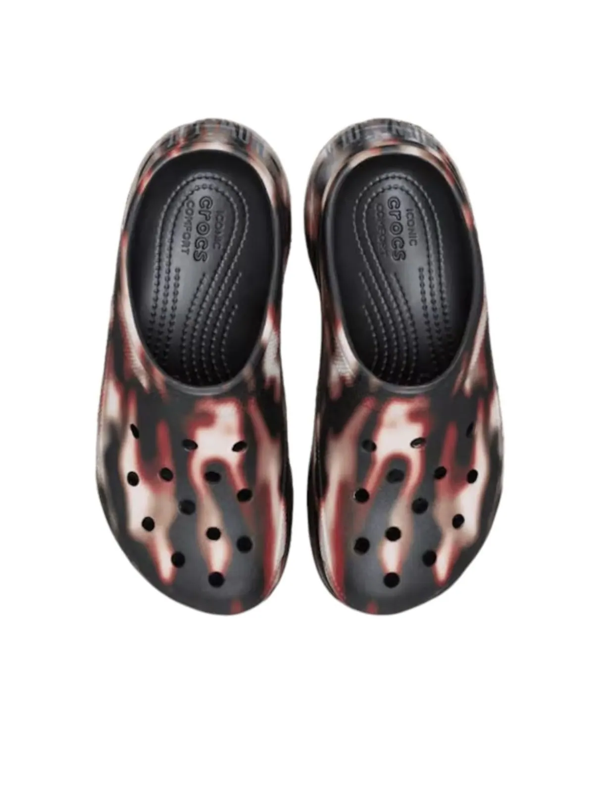 Сабо (WMNS) Crocs x Mowalola Classic Bae Clog 'Black' — изображение 3 из 5, черный