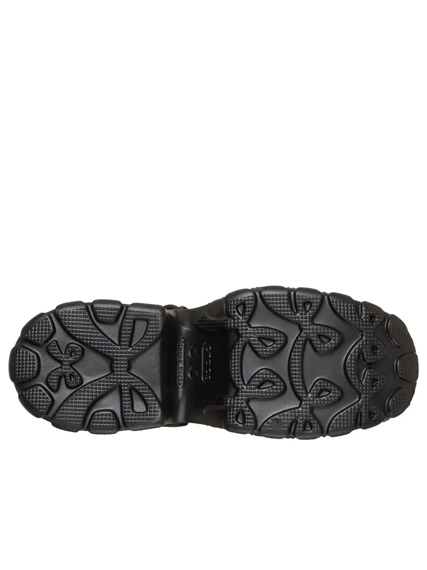 Женские туфли-кроссовки с платформой Crocs x Simone Rocha Ballerina Platform — изображение 7 из 7, черный