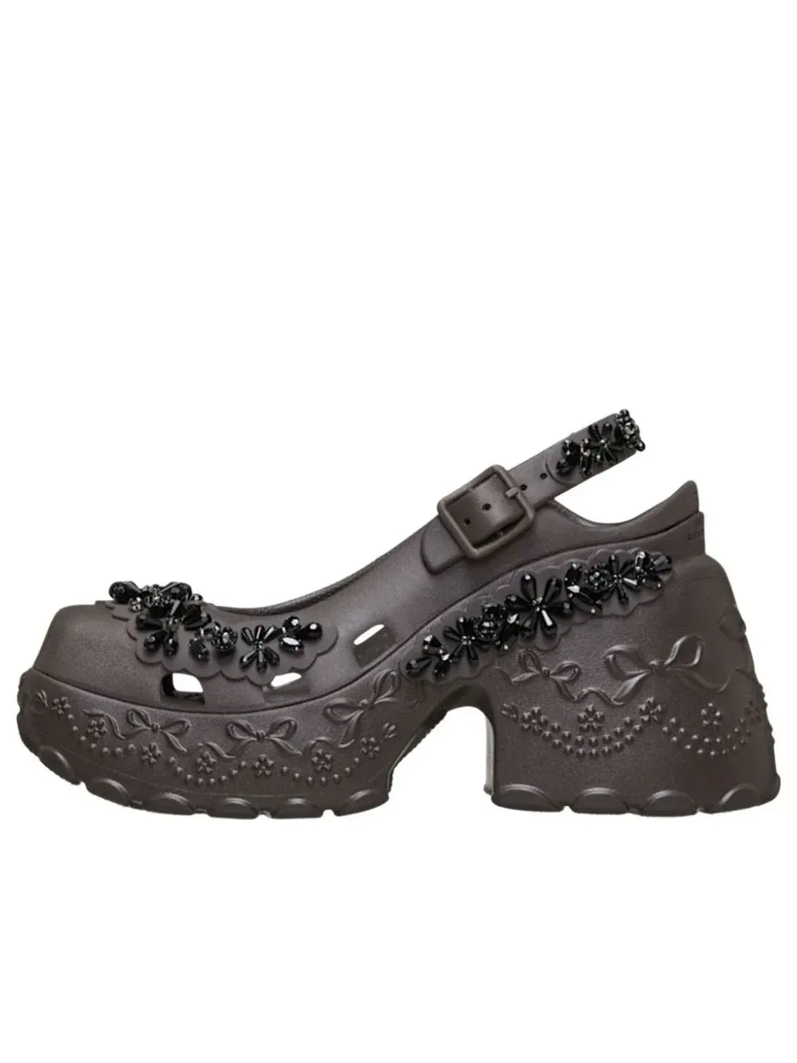 Сандалии Crocs x Simon Rocha Ballerina «Эспрессо» 211079-206 — изображение 1 из 4, коричневый