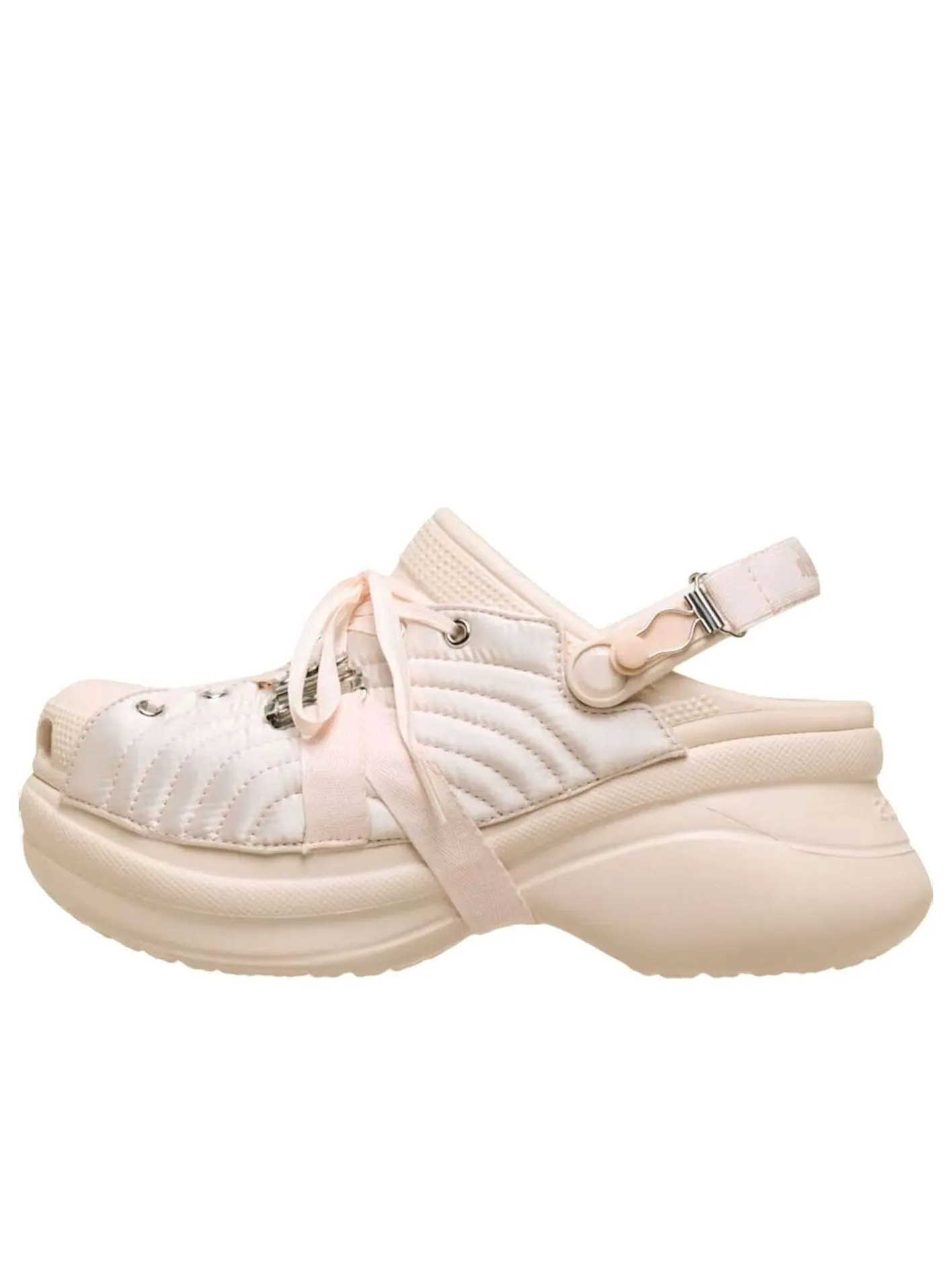 (WMNS) Классические сабо Crocs x Jean Paul Gaultier Bae 'Corset Dew' — изображение 1 из 6, бежевый