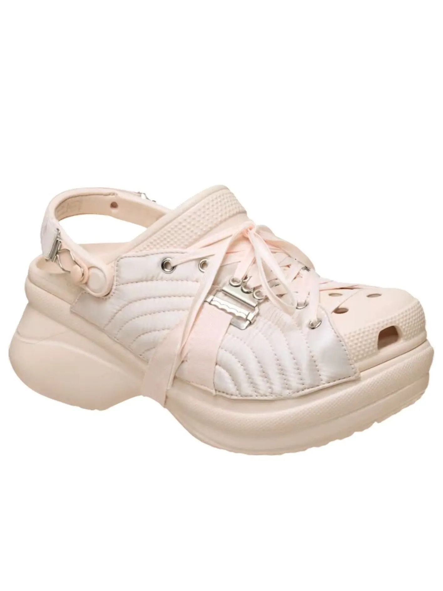 (WMNS) Классические сабо Crocs x Jean Paul Gaultier Bae 'Corset Dew' — изображение 5 из 6, бежевый