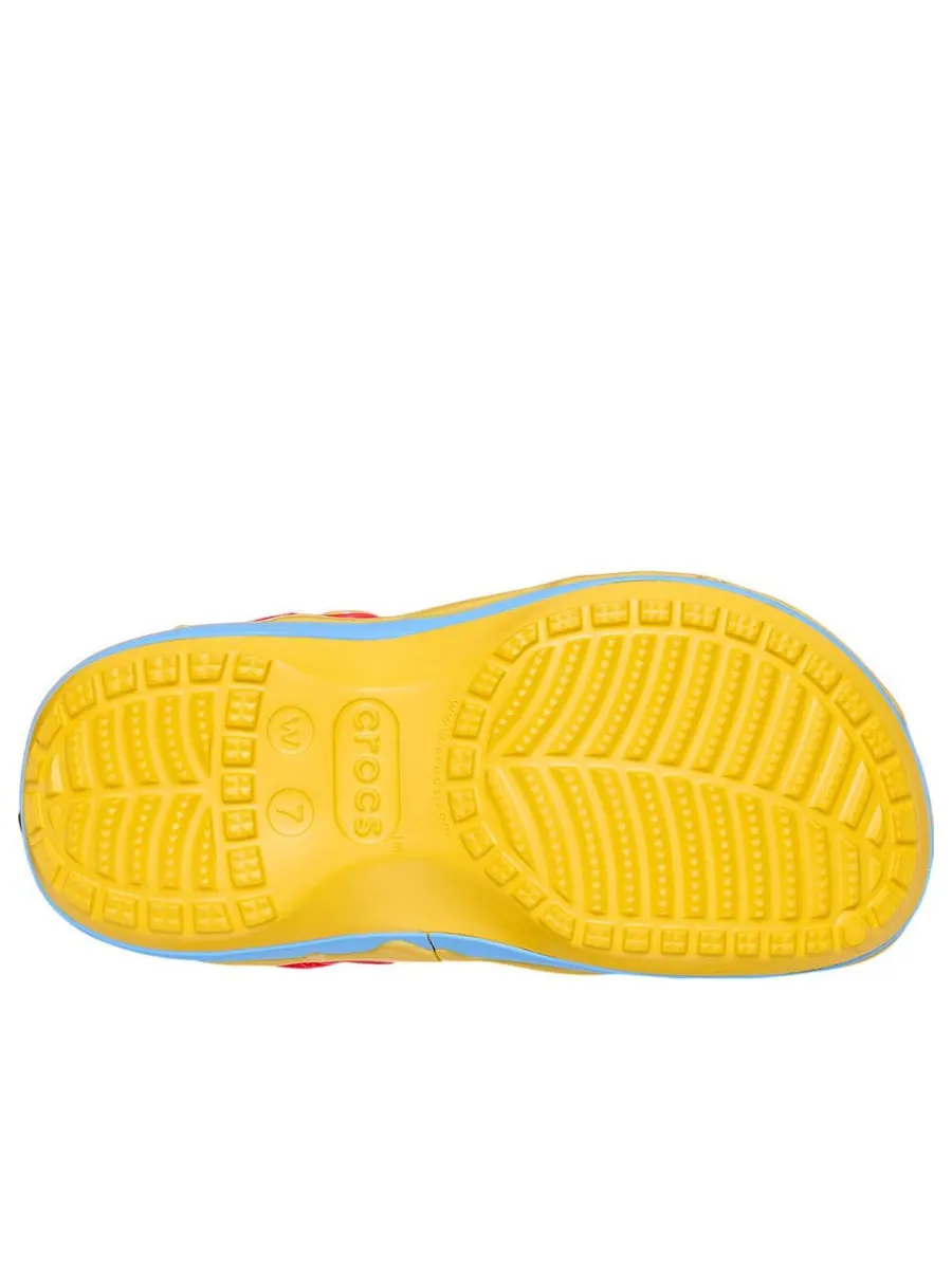 Сандалии (WMNS) Crocs x Disney Winnie the Pooh Classic Platform Clog 'Yellow Red' — изображение 6 из 6, желтый