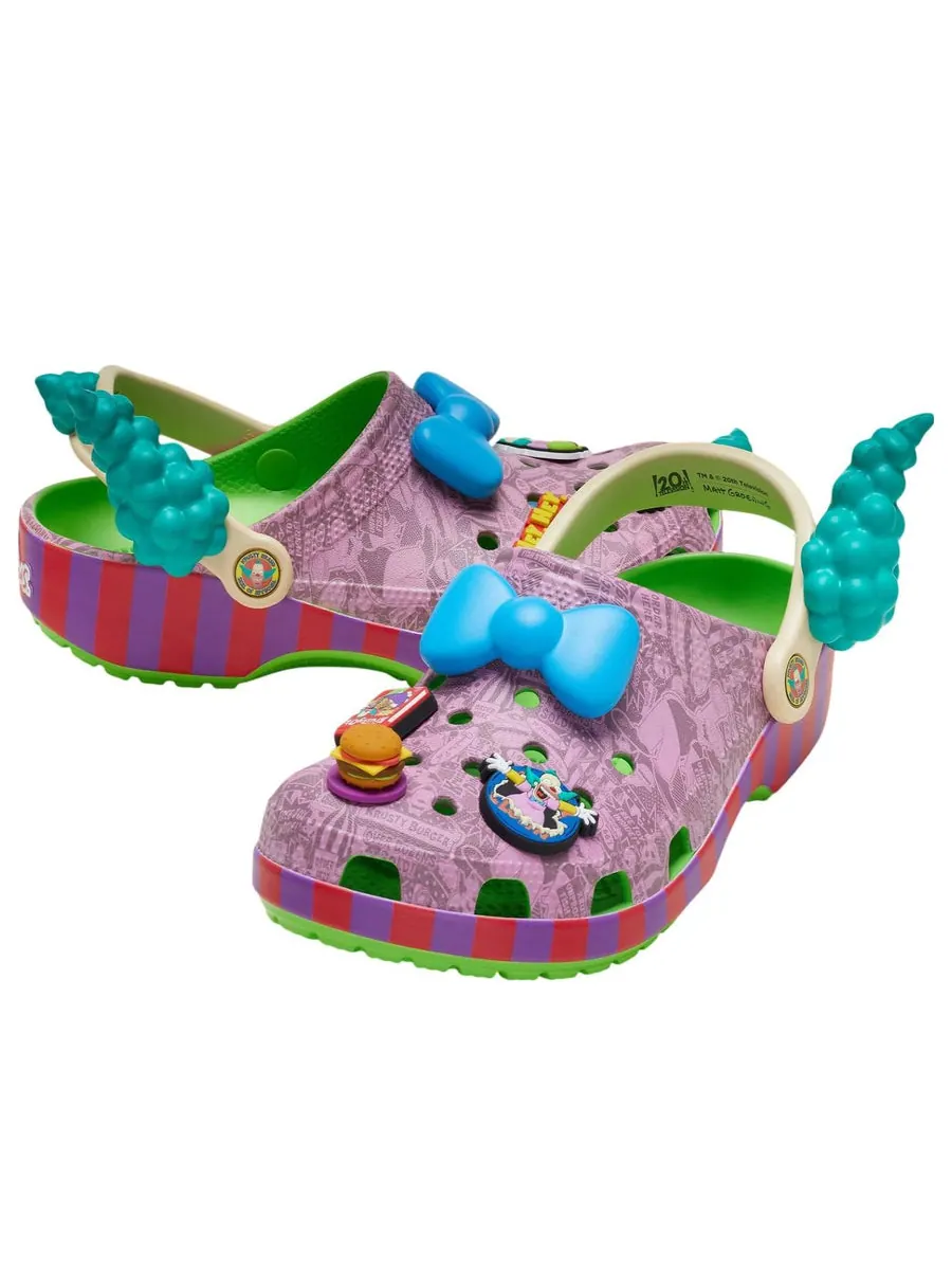 Сандалии Crocs x The Simpsons Classic Clog 'Krusty the Clown' — изображение 3 из 4, мульти