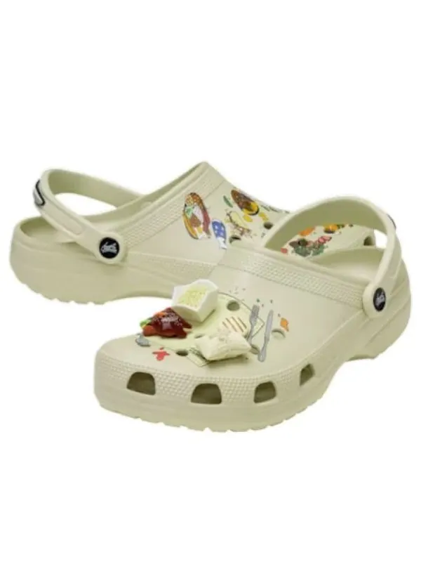Классические сабо Crocs 'Luisito Bone' — изображение 2 из 5, бежевый
