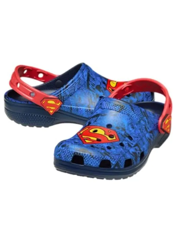 (GS) Классические сабо Crocs «Супермен из DC Comics» — изображение 3 из 4, синий/красный