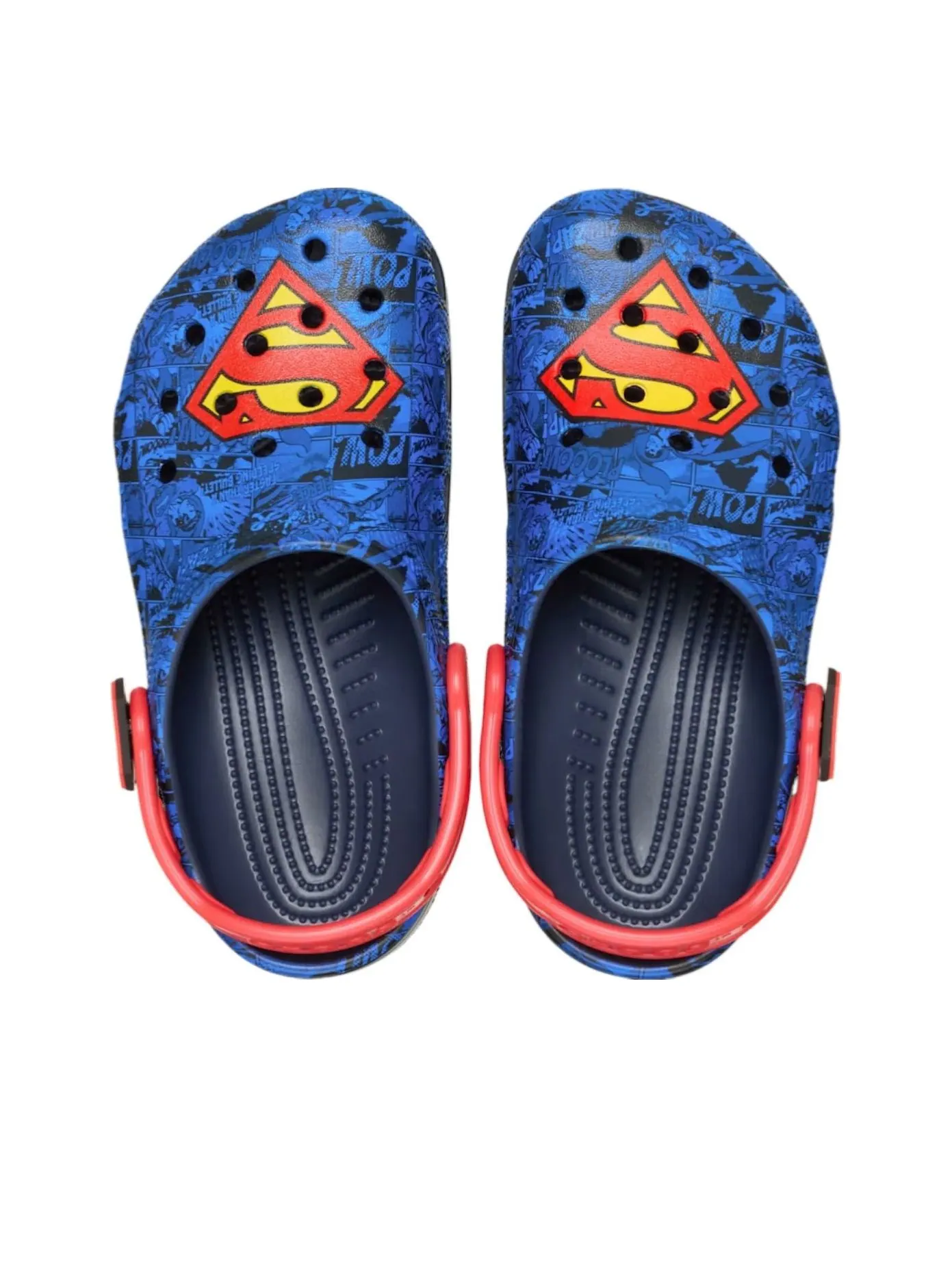 (GS) Классические сабо Crocs «Супермен из DC Comics» — изображение 4 из 4, синий/красный