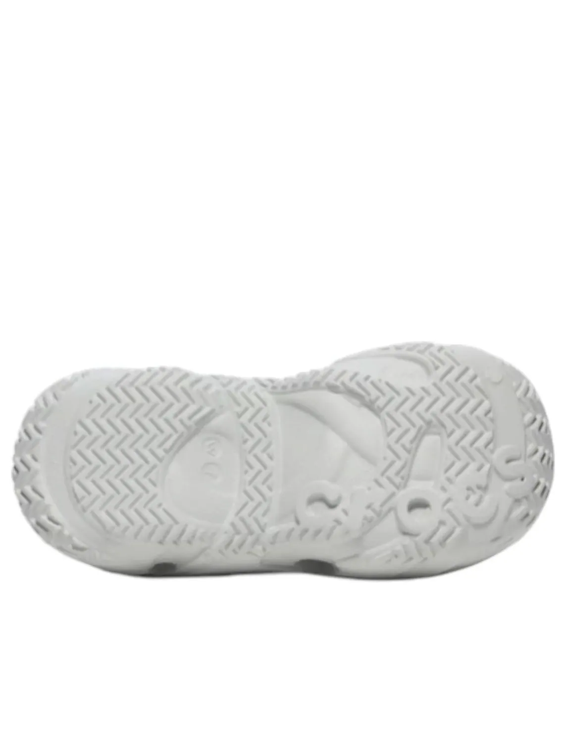 Сандалии (WMNS) Crocs Caged Clog 'Atmosphere' — изображение 4 из 5, серый