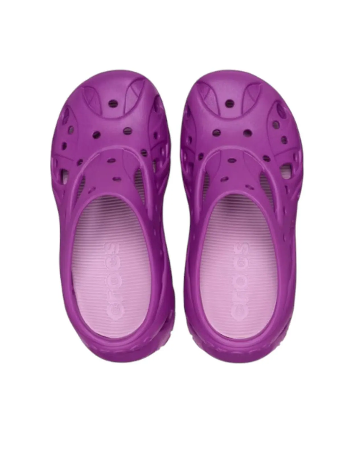 (WMNS) Crocs Caged Clog 'Grapeberry' — изображение 3 из 5, виноградно-бордовый